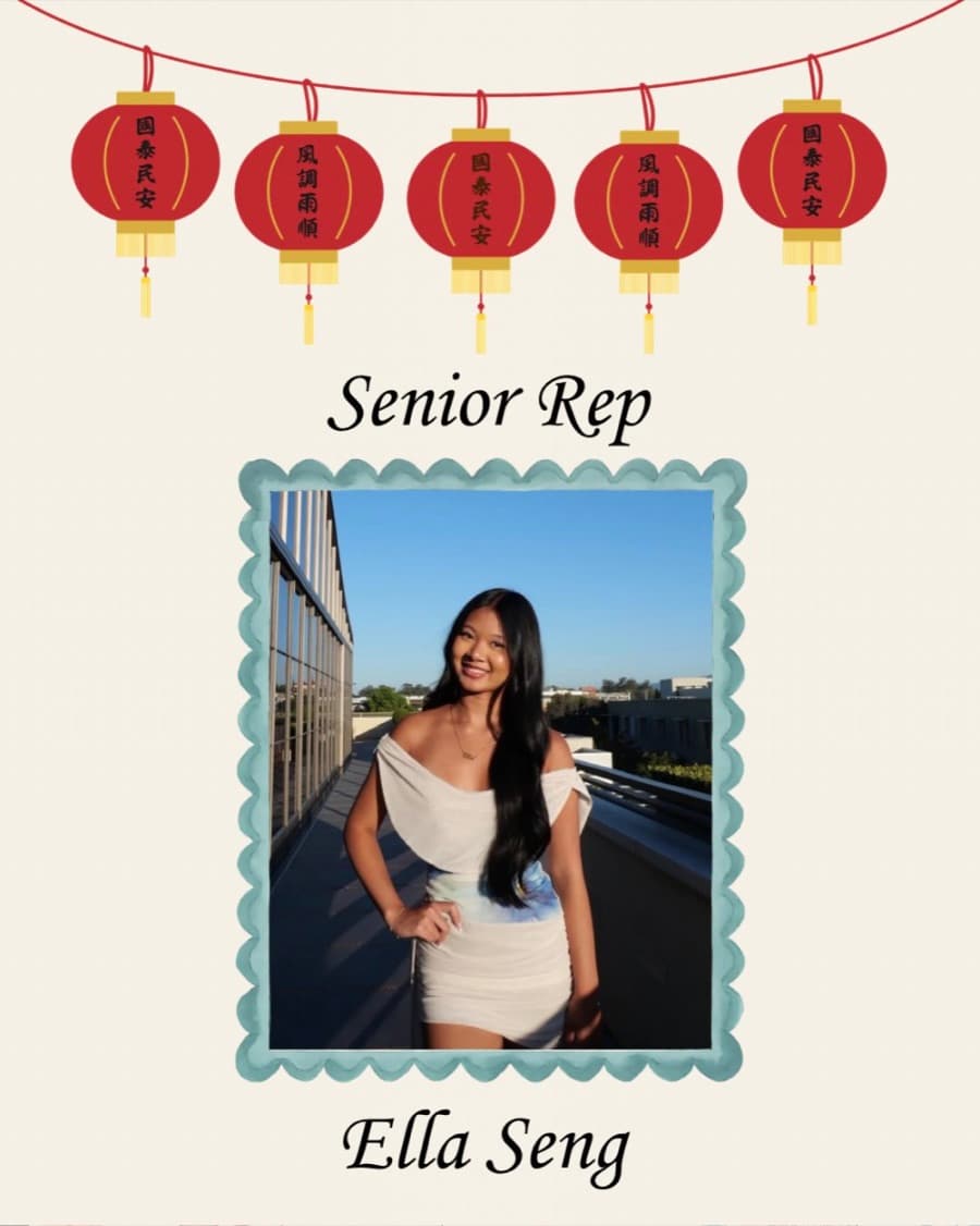 Ella Seng, Senior Rep