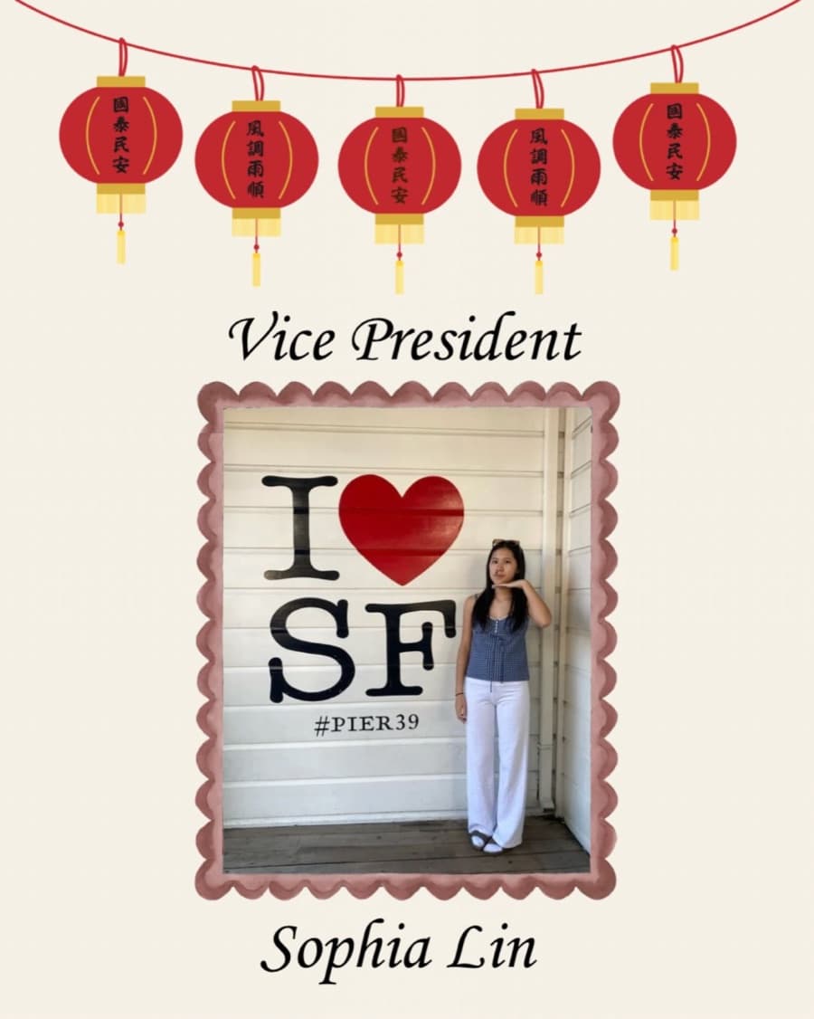 Sophia Lin, Vice President